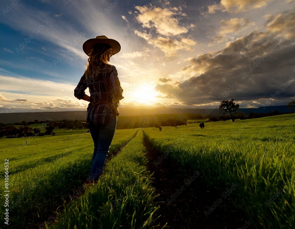 Fototapeta premium Rancher