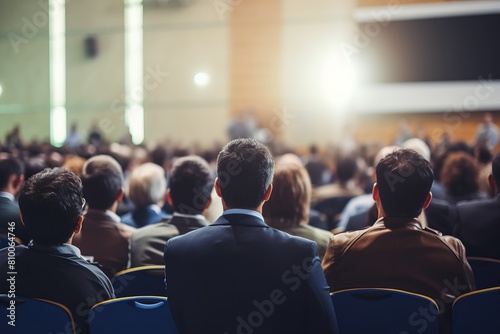 Audience at the conference hall.