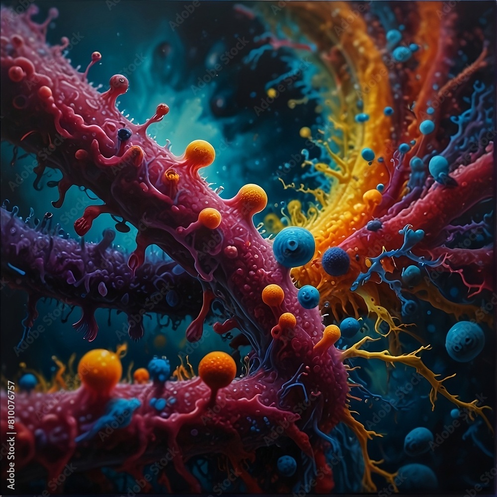 Obraz premium life of DNA