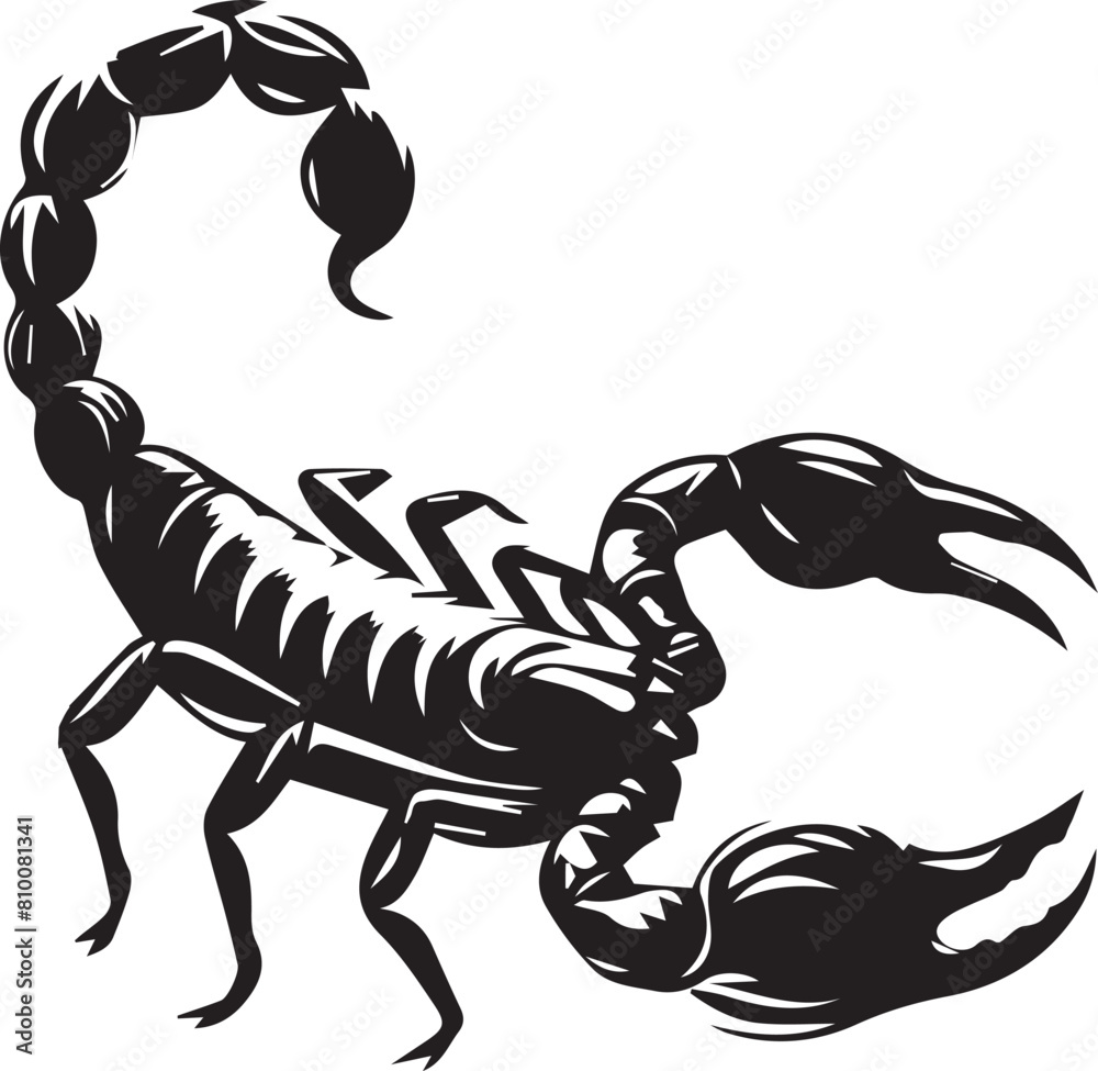 SCORPION silhouette vector EPS SCORPION silhouette vector EPS
