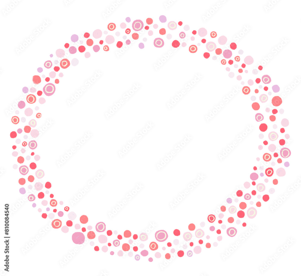 Dotted Pink Border
