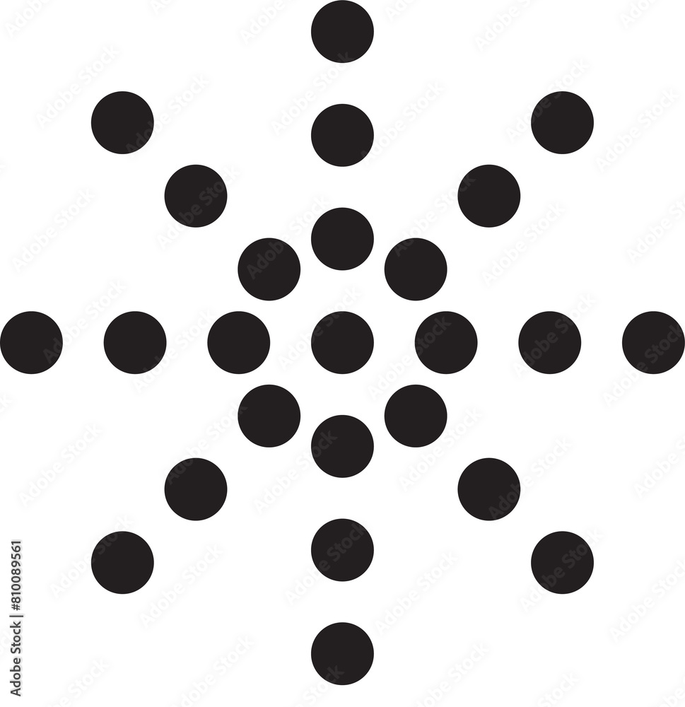 Shape, adesivo detalhe futurístico em forma de estrela. Forma de pontos. Cor preta. Símbolo geométrico. Shape, adesivo detalhe futurístico em forma de estrela. Forma de pontos. Cor preta. Símbolo geométrico.
