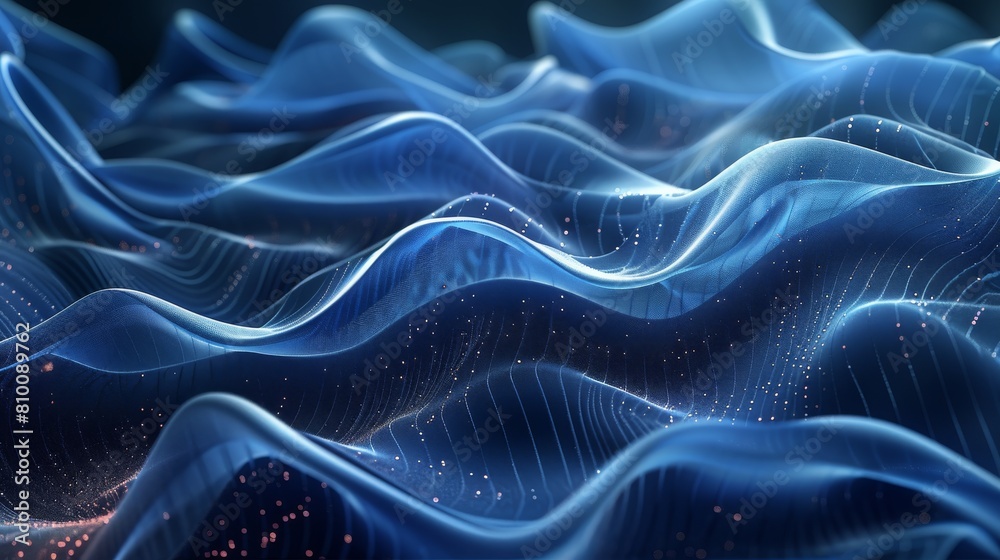 Innovative themed background, dark blues and navy, digital, abstract, organic. Generative AI. Innovative themed background, dark blues and navy, digital, abstract, organic. Generative AI.