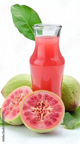 Refreshing and delicious guava juice made from fresh guavas. A great source of vitamin C and antioxidants.