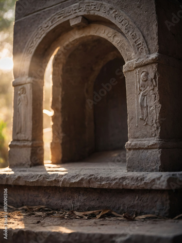 Resurrection Morning, Sunlight Illuminating the Vacant Tomb