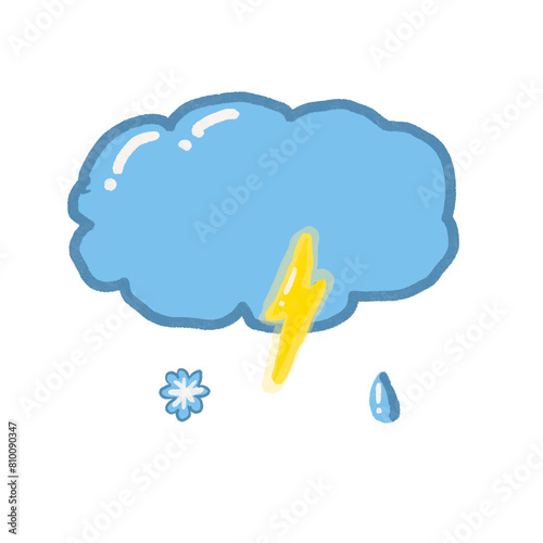 cloud and rain