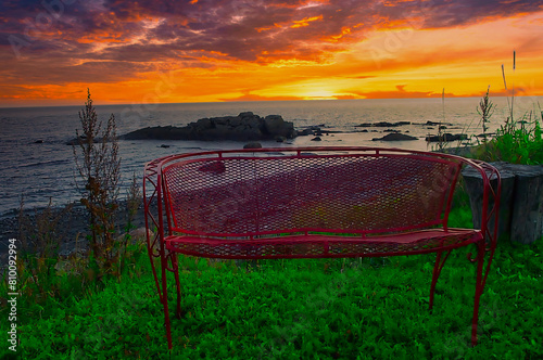 A moment of relaxation at the end of the day.