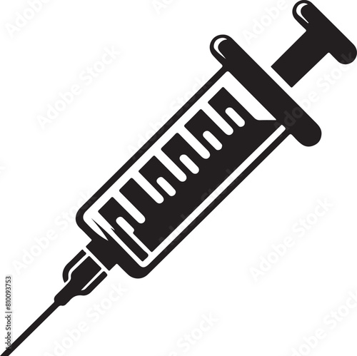 syringe with blood
