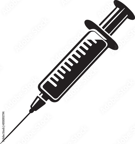 syringe with blood