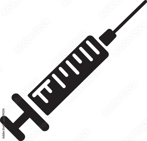 syringe with blood