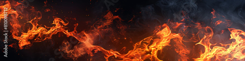 Inferno: Fiery Flames. Generative AI