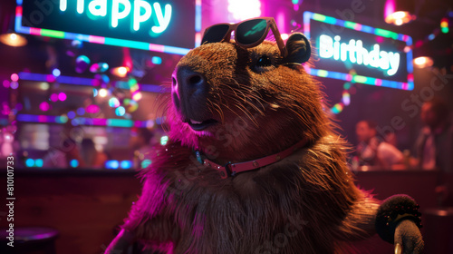 Capybara party.
