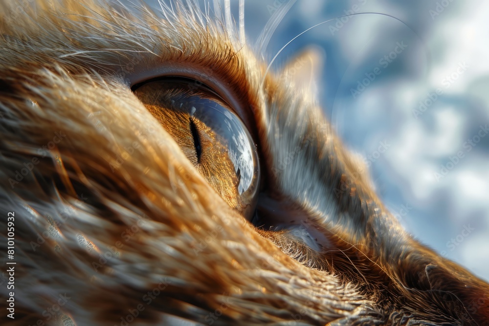 Obraz premium Cat's Eye View