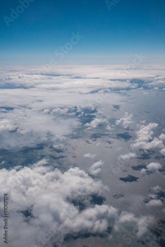 Cloudscapes over the North Sea, Europe