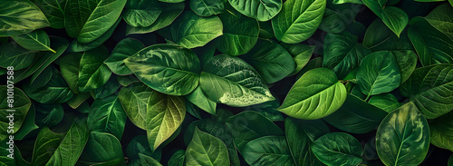Dark green betel leaves dramatic photo effect background realism realistic hyper realistic photo