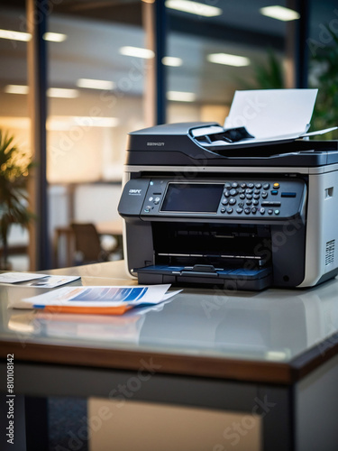 Streamlining office operations, The latest photocopier technology in action.