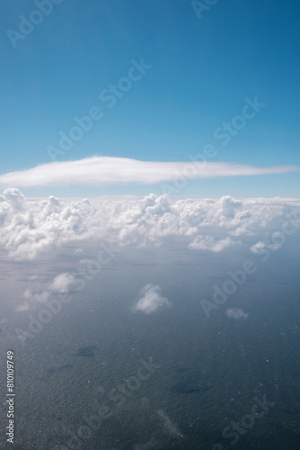 Cloudscapes over the North Sea, Europe