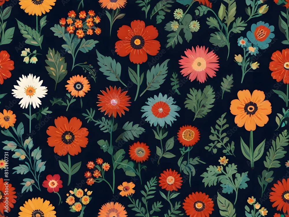 seamless floral pattern seamless floral pattern