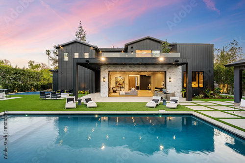 Modern House With a Pool