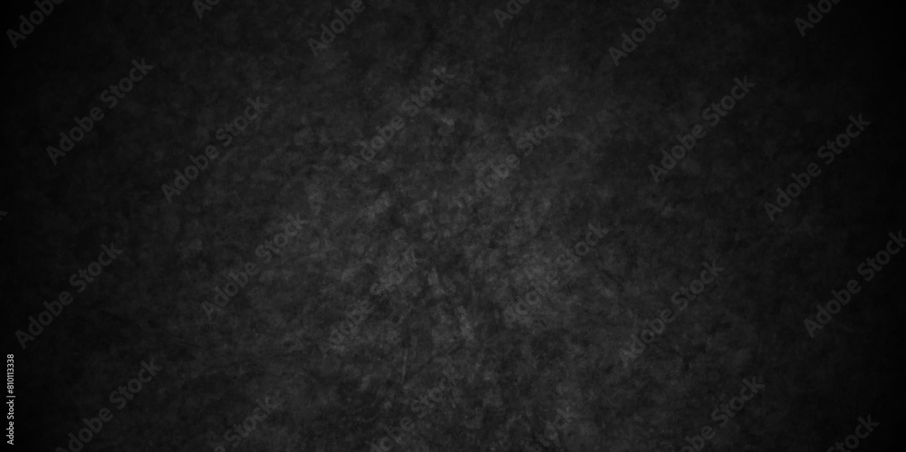 Dark black stone wall blank background with copy for space design. Dark grey black slate background or backdrop texture. High Resolution on dark black Cement Texture Background.