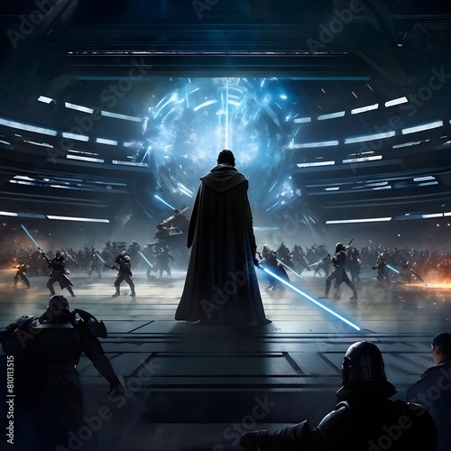 Foto My dream as a Jedi fighting in an arena