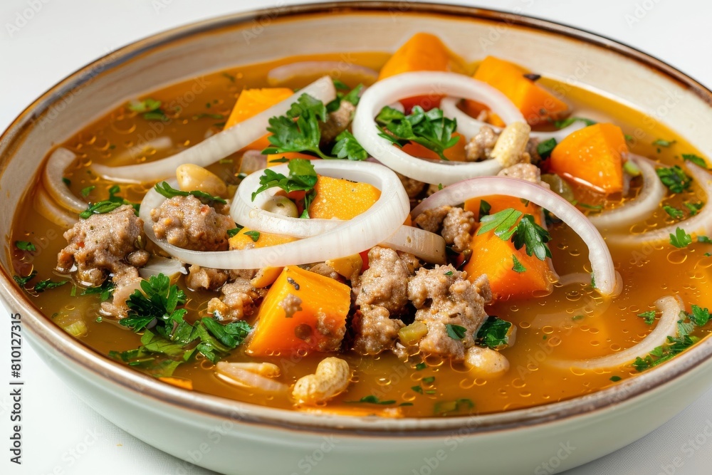 Exquisite African Peanut Soup with Sweet Potato and Coconut Milk Exquisite African Peanut Soup with Sweet Potato and Coconut Milk