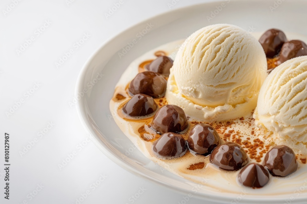 Enchanting Italian Affogato with Rich Chocolate Gelato