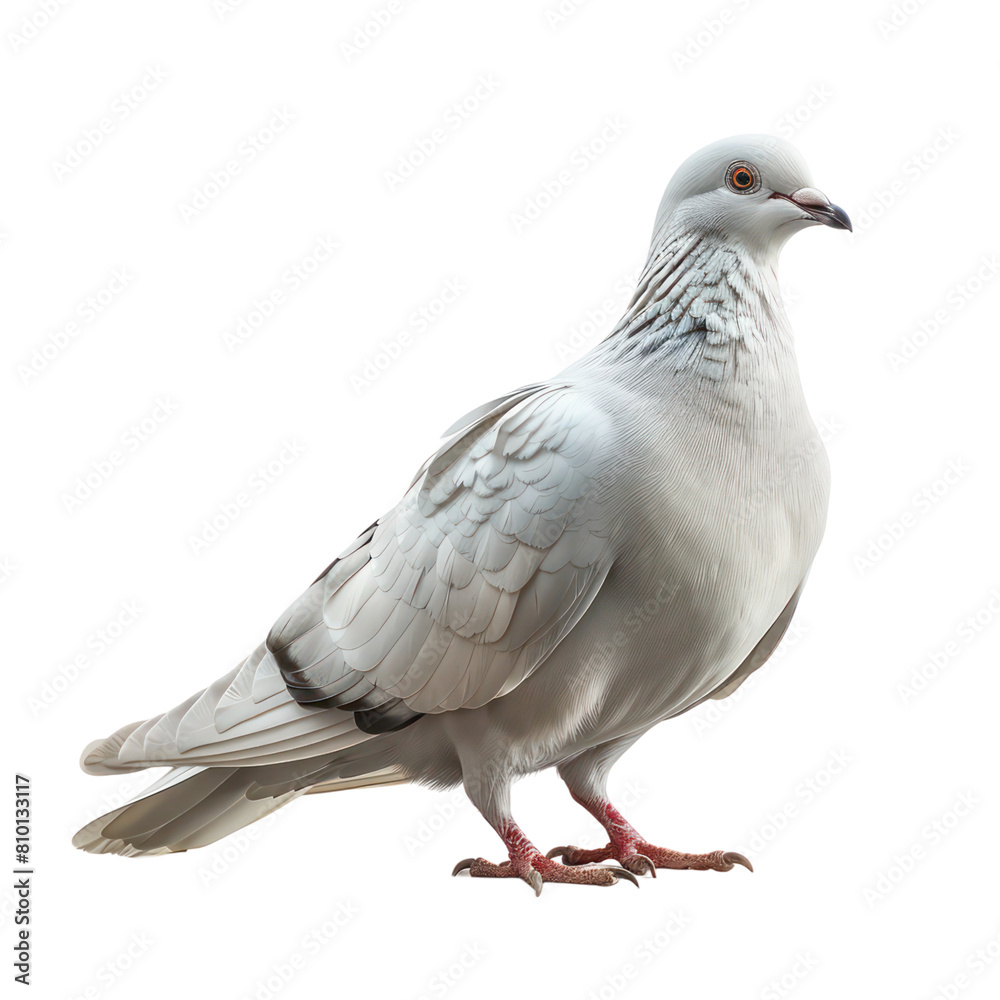 Naklejka premium pigeon isolated on transparent background
