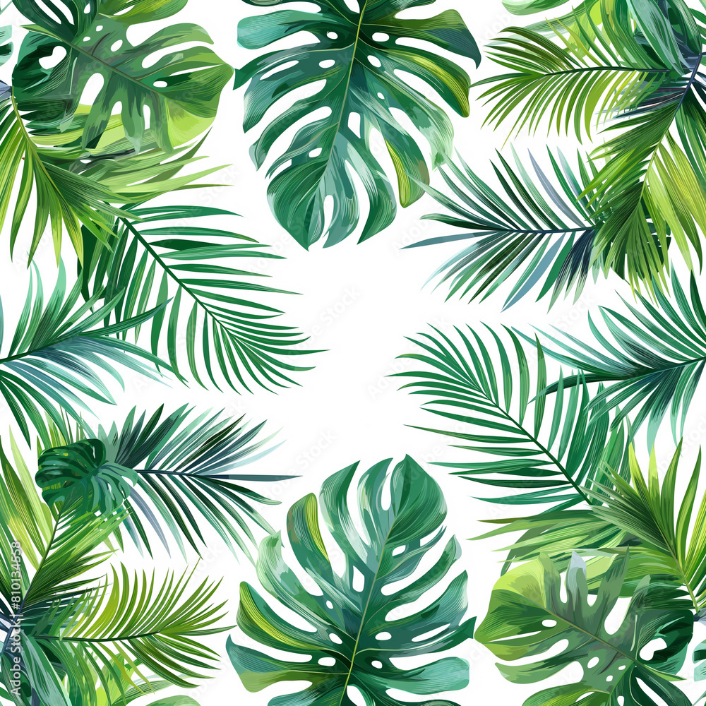 A green leafy plant with a large leafy green leaf in the center A green leafy plant with a large leafy green leaf in the center