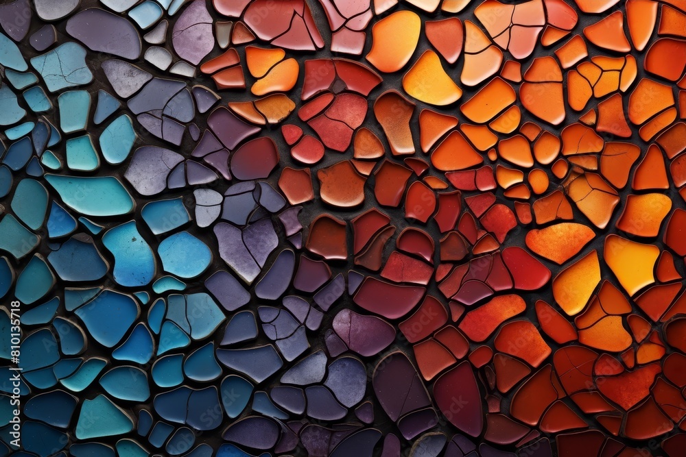 Colorful mosaic pattern Colorful mosaic pattern