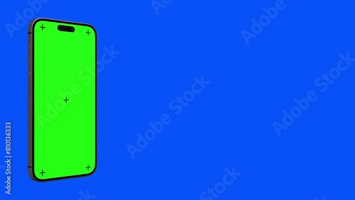left right Y rotation purple phone