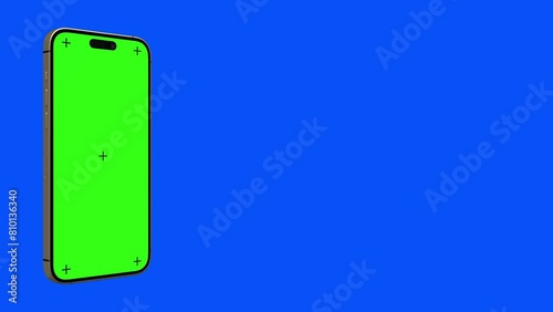left right Y rotation gold phone