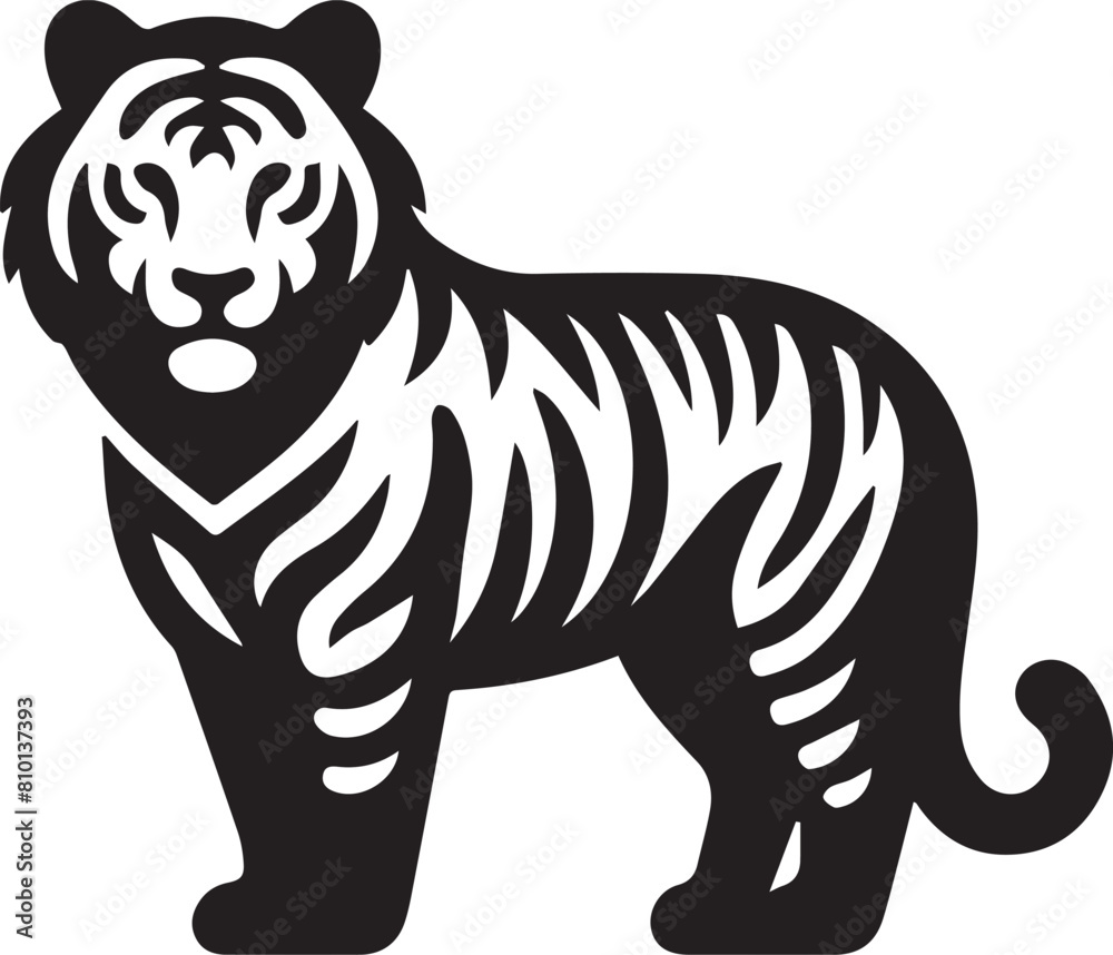 tiger logo icon illustration design vector template Tiger Vector tiger logo icon illustration design vector template Tiger Vector