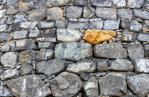 stone wall as background