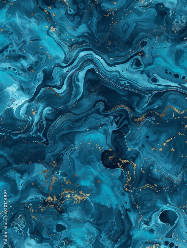 Blue and gold marble texture abstract Blue and gold marble texture abstract