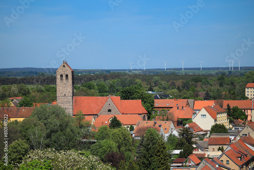 The town church of St. Crucis Ziesar, state of Brandenburg - Germany photo