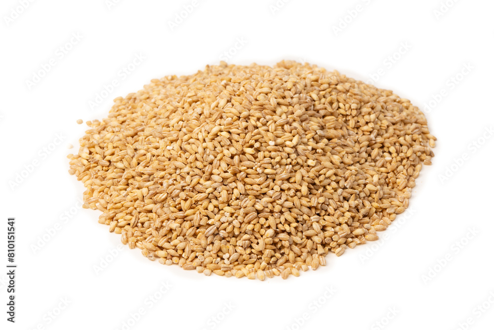 Wheat grain isolated on a white background. Wheat grain isolated on a white background.