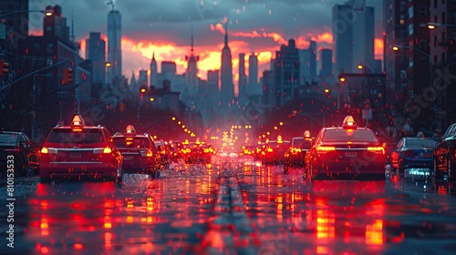 view of the city