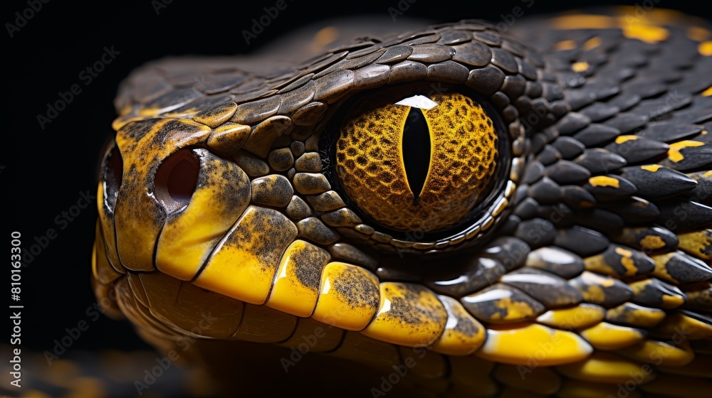 Fototapeta premium Close-up of a snake's eye