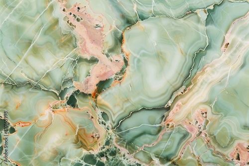 High-resolution image featuring a luxurious green and pink marble texture with intricate gold veining, perfect for backgrounds, wallpaper, or sophisticated graphic design projects