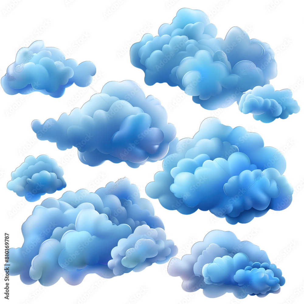 blue sky with clouds