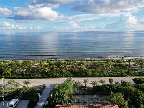 Lush greenery surrounding the the Bluff, Cayman Brac sister island of Grand Cayman, Cayman Islands photo