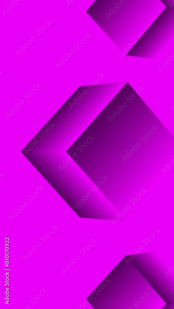kinetic animation of rotating cube, geometrical shape. Abstract seamless looped gradient pink color motion graphics background animation rotating cube in the center. kinetic animation of rotating cube, geometrical shape. Abstract seamless looped gradient pink color motion graphics background animation rotating cube in the center.