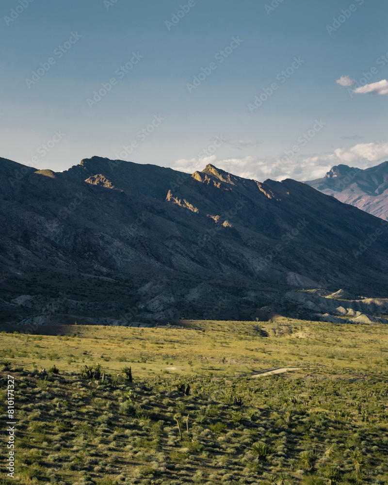 Fototapeta premium landscape with mountains and sky
