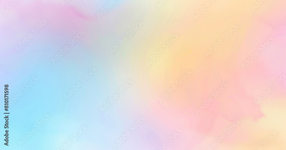 High-resolution, soft-focus background featuring a gentle blend of pastel colors, ideal for graphic design, web backgrounds, and creative projects that require a touch of serenity and dreaminess