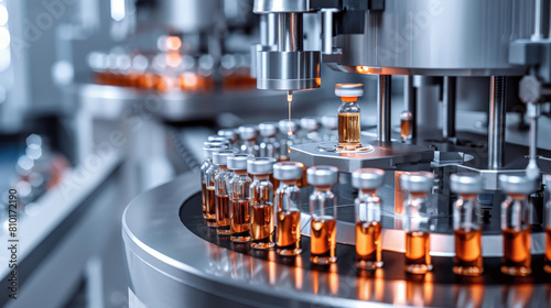 Advanced Pharmaceutical Production Line for Vaccine Manufacturing - Medical Innovation
