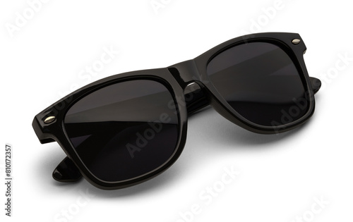 Black Shades sun glasses isolated