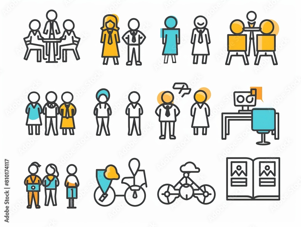 Business icon set Business icon set