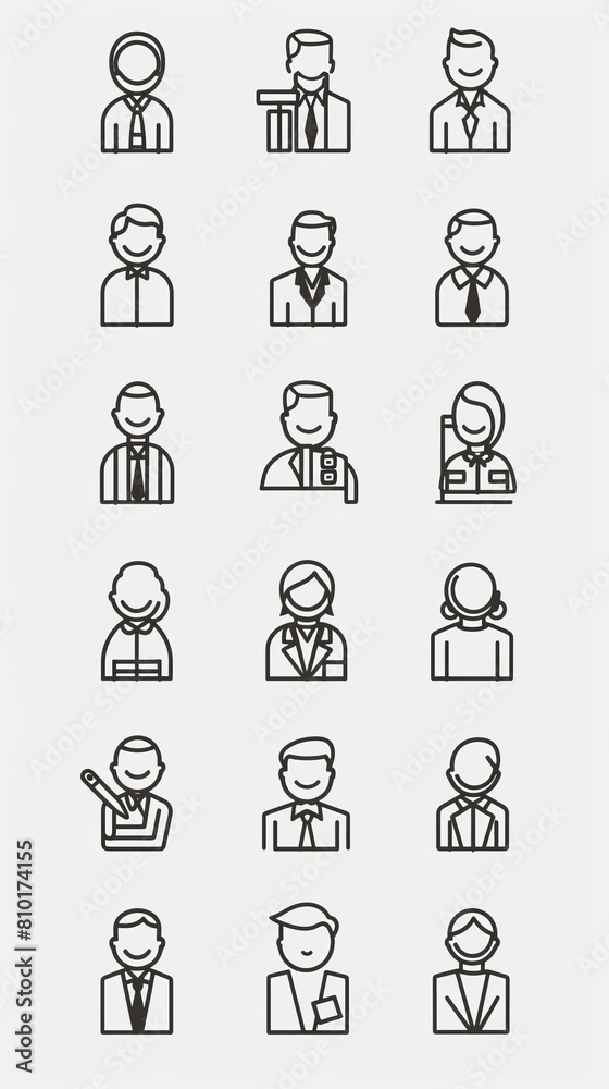 Business icon set Business icon set