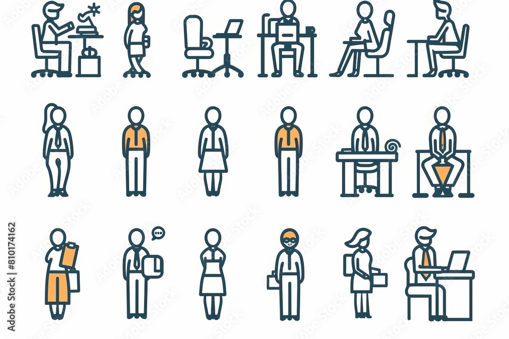 Business icon set Business icon set